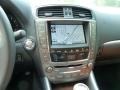 2011 Lexus IS Saddle Tan Interior Controls Photo