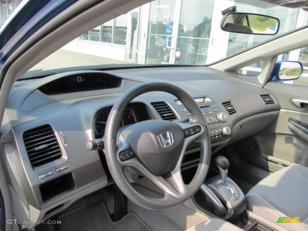 Gray Interior 2011 Honda Civic EX Sedan Photo #53962925