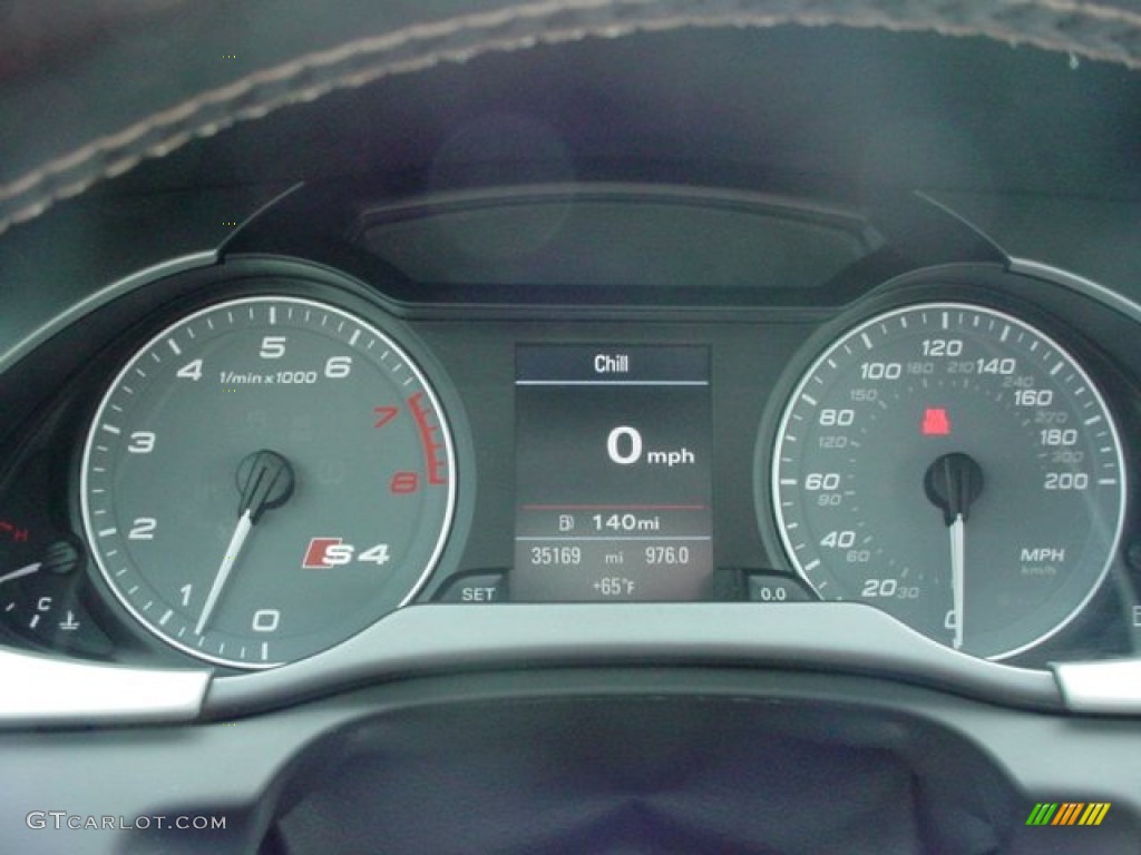 2010 Audi S4 3.0 quattro Sedan Gauges Photo #53962955