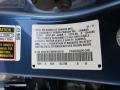 B537M: Atomic Blue Metallic 2011 Honda Civic EX Sedan Color Code