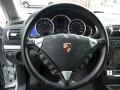 Black 2004 Porsche Cayenne S Steering Wheel