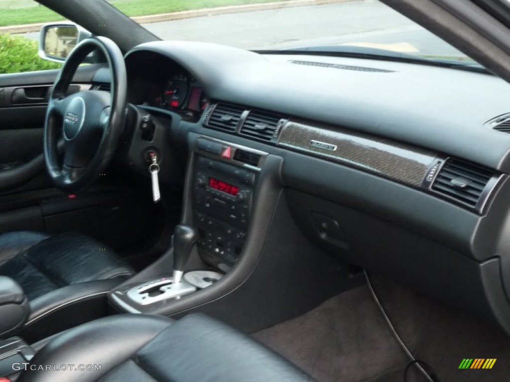 2003 Audi RS6 4.2T quattro Ebony Black Dashboard Photo #53963405