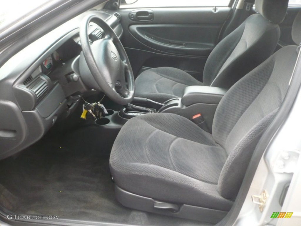 Dark Slate Gray Interior 2005 Dodge Stratus SE Sedan Photo #53964080