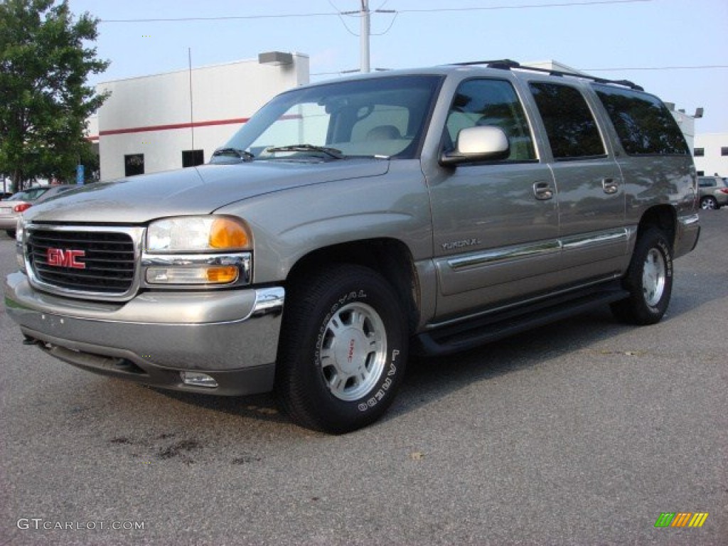 2000 Yukon XL SLT 4x4 - Pewter Metallic / Medium Dark Oak photo #5