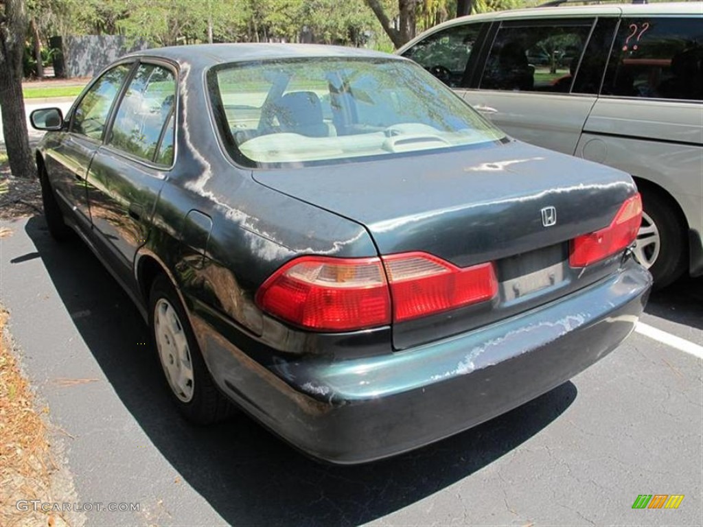 1999 Accord LX Sedan - Dark Emerald Pearl / Ivory photo #3