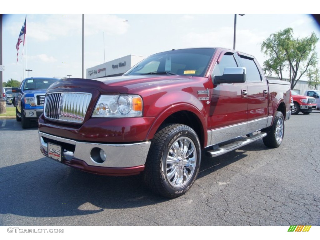 Dark Toreador Red Metallic 2006 Lincoln Mark LT SuperCrew 4x4 Exterior Photo #53964935