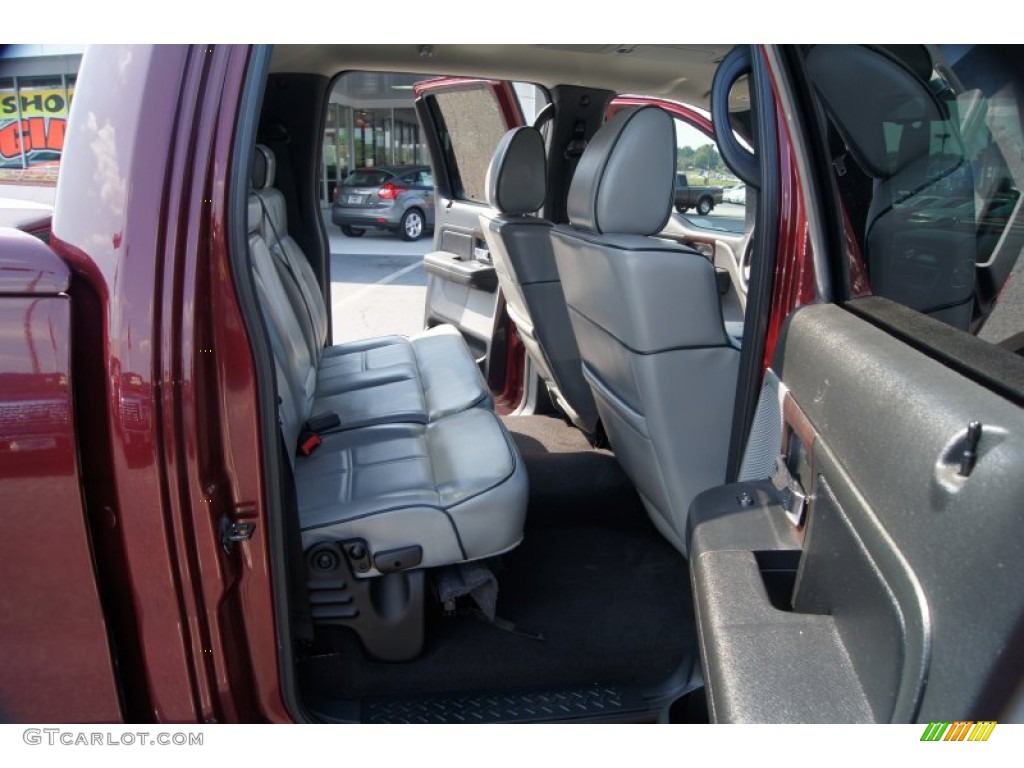 Light Parchment Interior 2006 Lincoln Mark LT SuperCrew 4x4 Photo #53964980
