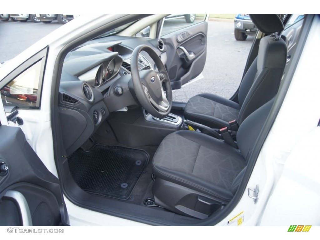 Charcoal Black Interior 2012 Ford Fiesta SES Hatchback Photo #53966516