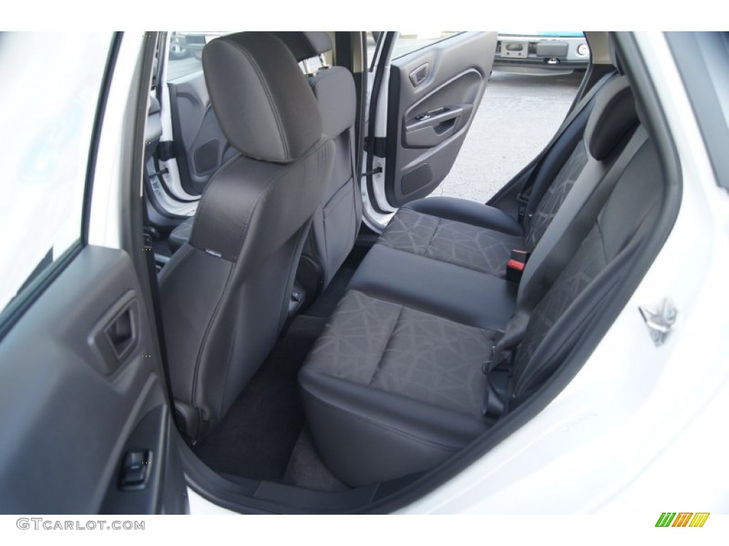 Charcoal Black Interior 2012 Ford Fiesta SES Hatchback Photo #53966525