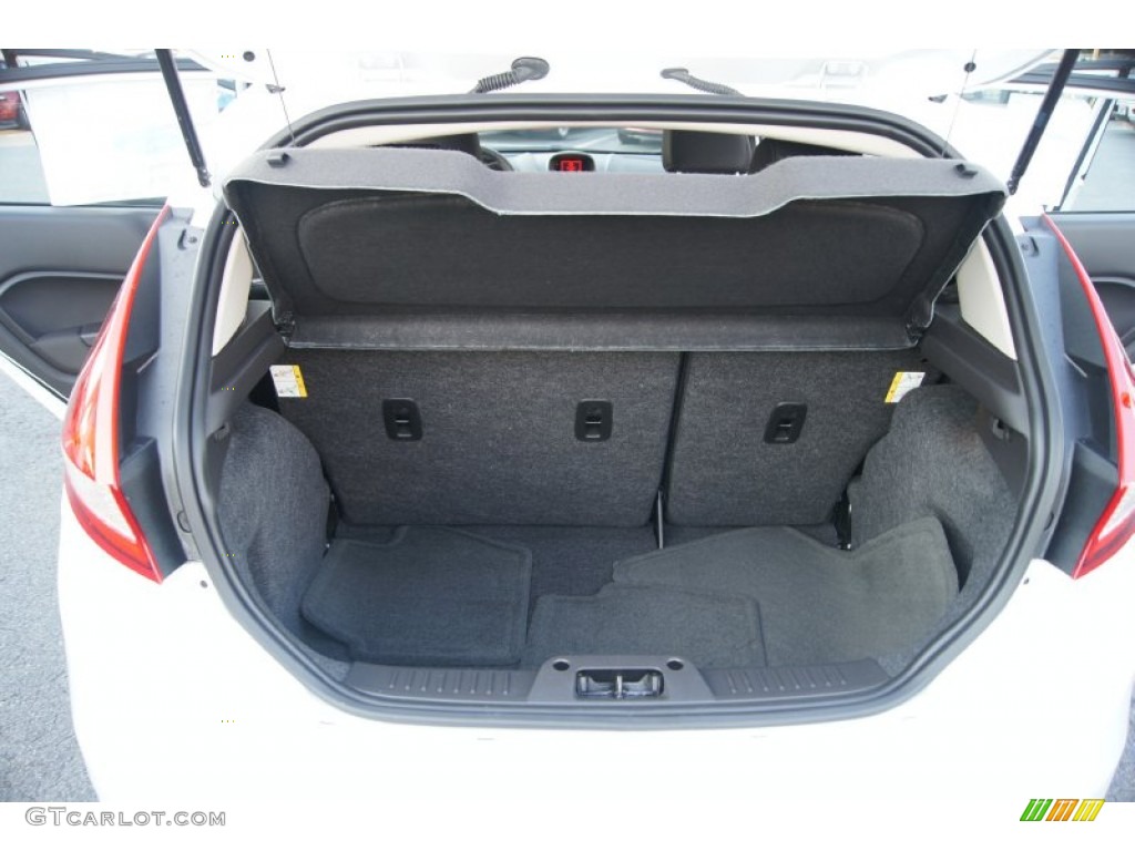 2012 Ford Fiesta SES Hatchback Trunk Photo #53966534
