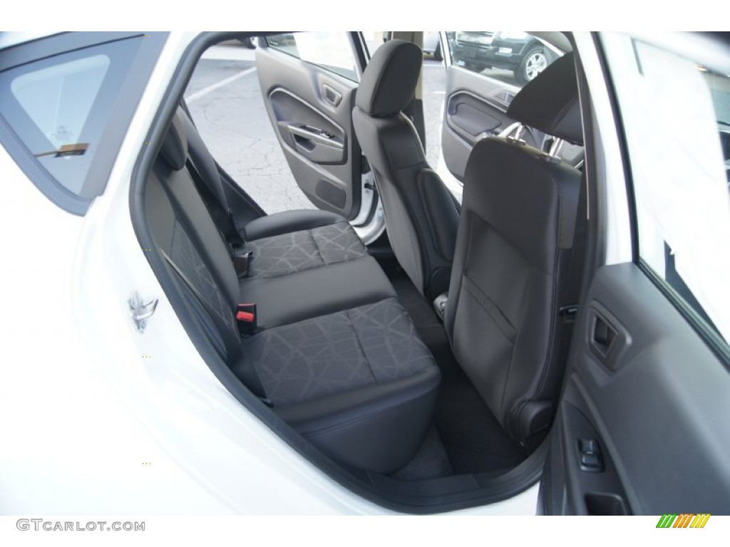 Charcoal Black Interior 2012 Ford Fiesta SES Hatchback Photo #53966543