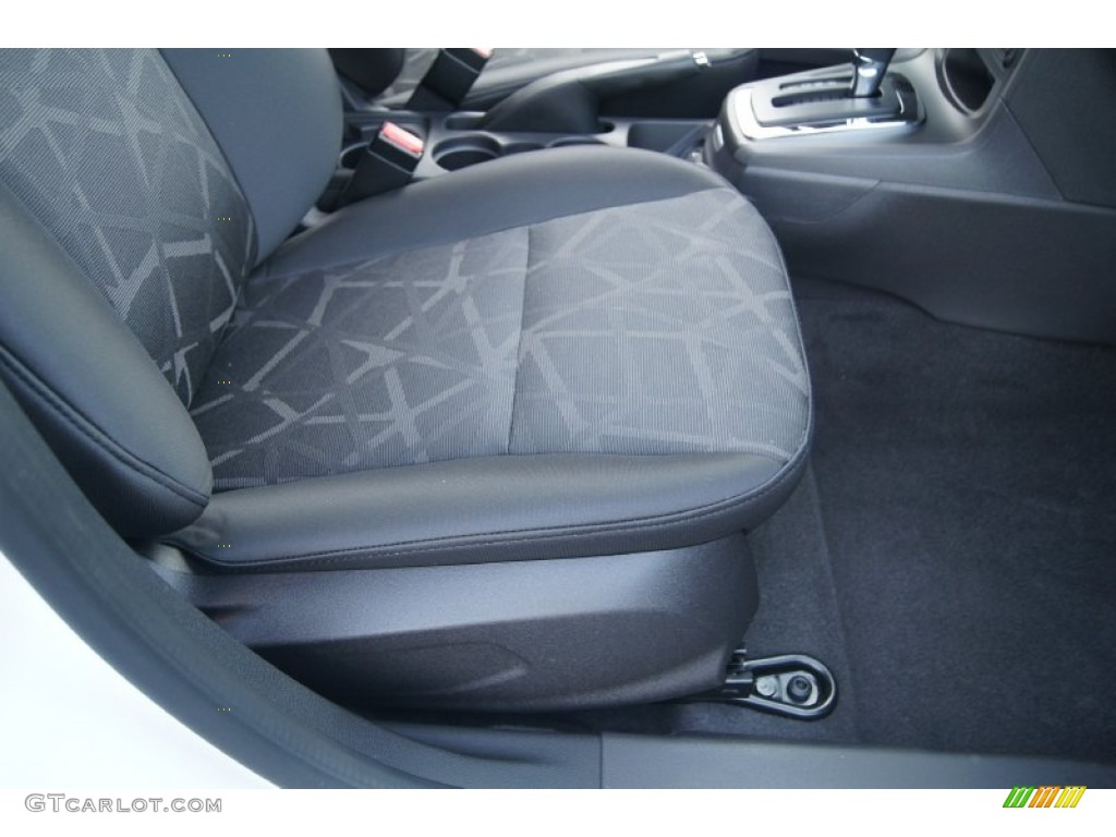 Charcoal Black Interior 2012 Ford Fiesta SES Hatchback Photo #53966559