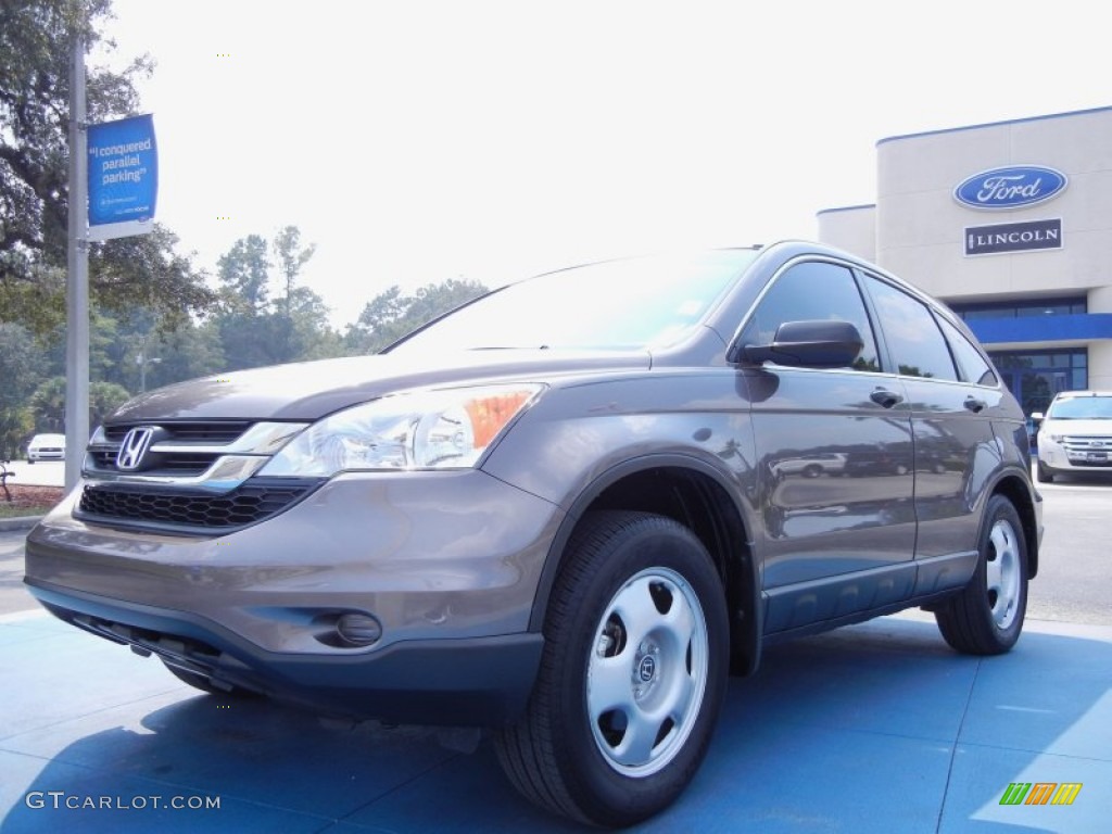 2010 CR-V LX - Urban Titanium Metallic / Ivory photo #1