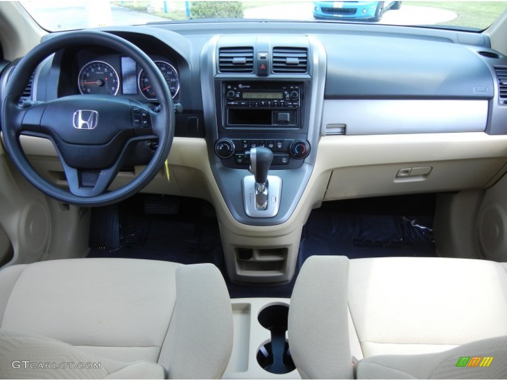 2010 Honda CR-V LX Ivory Dashboard Photo #53967095