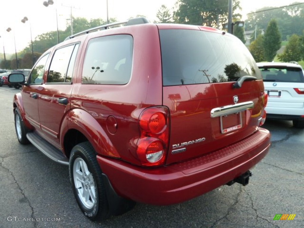 Inferno Red Crystal Pearl 2006 Dodge Durango Limited HEMI 4x4 Exterior Photo #53967158