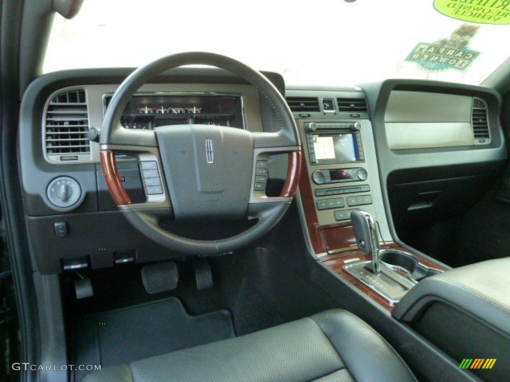 2011 Lincoln Navigator 4x4 Charcoal Black Dashboard Photo #53967353