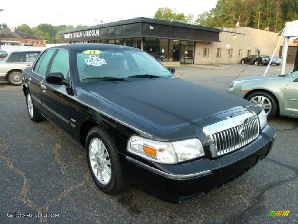 2011 Grand Marquis LS Ultimate Edition - Black / Medium Light Stone photo #5