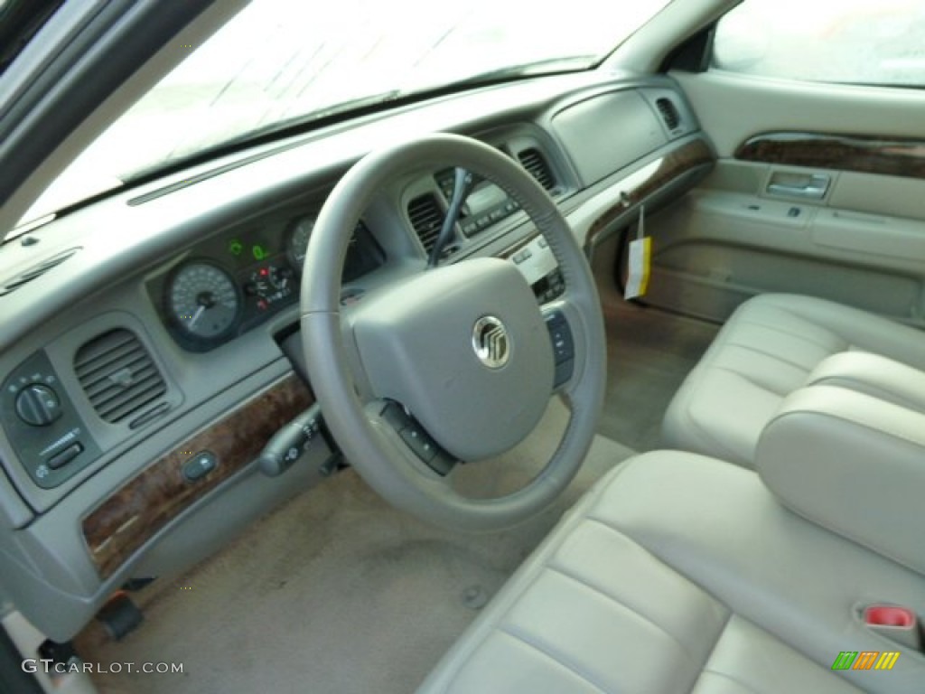 Medium Light Stone Interior 2011 Mercury Grand Marquis LS Ultimate Edition Photo #53967494