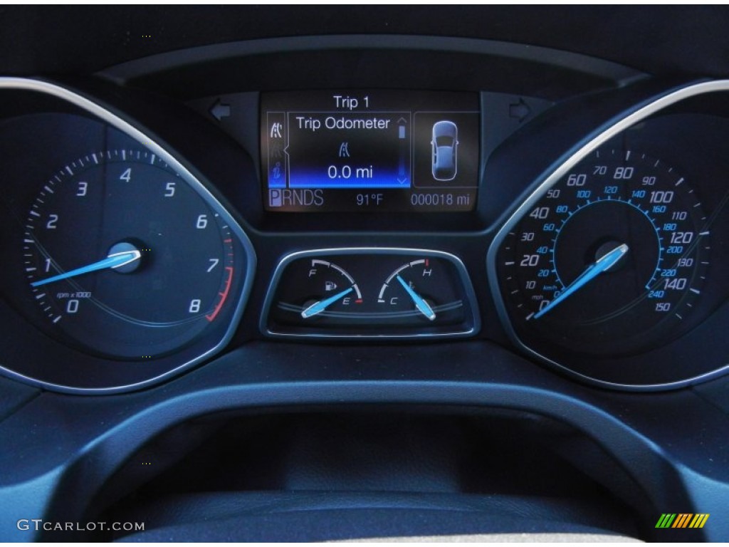 2012 Ford Focus Titanium 5-Door Gauges Photo #53967705