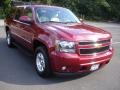 2011 Red Jewel Tintcoat Chevrolet Suburban LT 4x4  photo #3