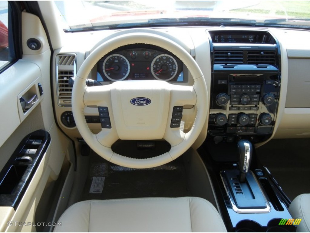 2012 Ford Escape Limited Camel Dashboard Photo #53967825
