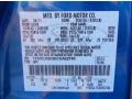 SZ: Blue Flame Metallic 2012 Ford Escape XLT V6 Color Code