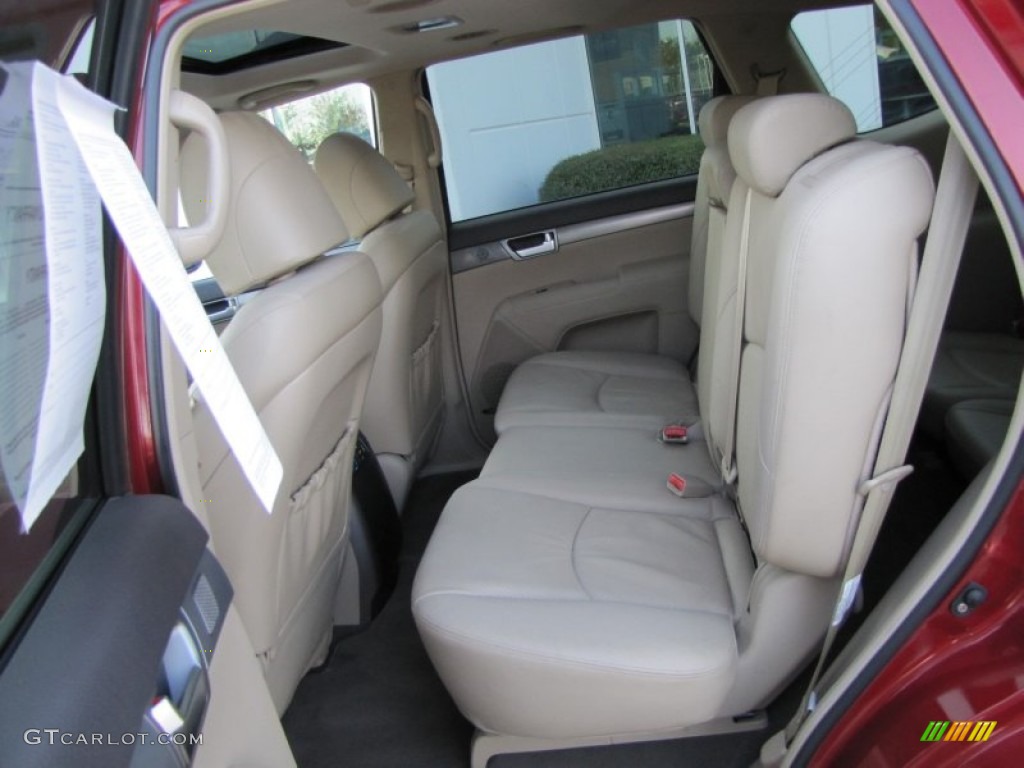 Beige Interior 2009 Kia Borrego EX V6 Photo #53968137