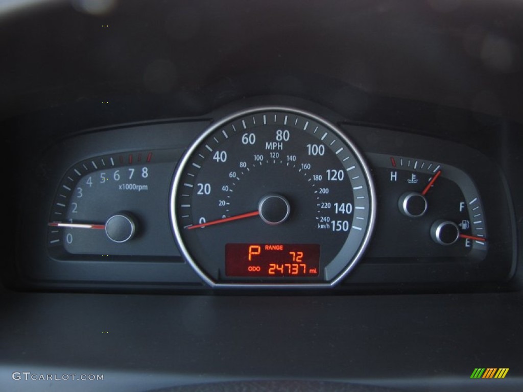 2009 Kia Borrego EX V6 Gauges Photo #53968254
