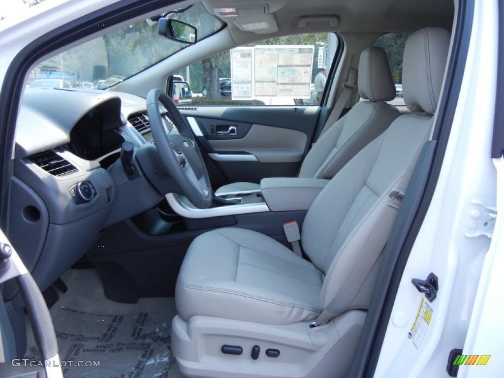 Medium Light Stone Interior 2012 Ford Edge SEL Photo #53968587