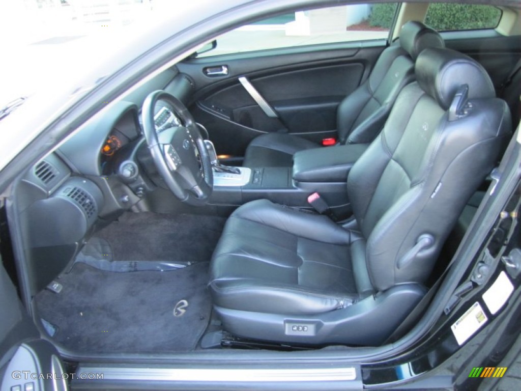 Graphite Interior 2006 Infiniti G 35 Coupe Photo #53968696