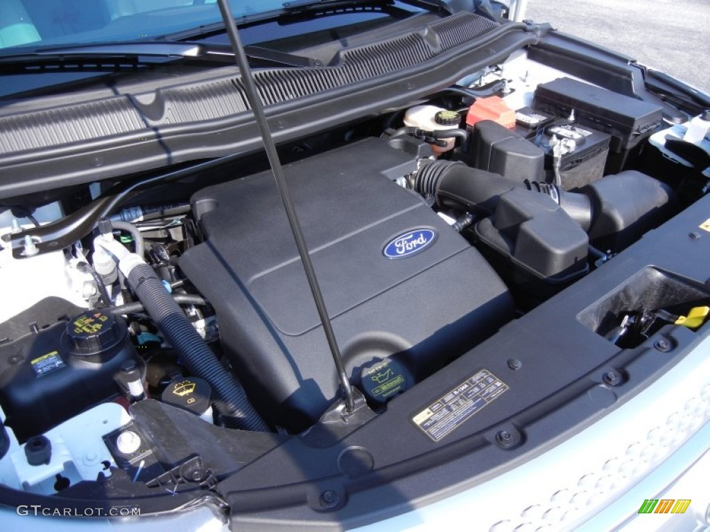 2012 Ford Explorer XLT 3.5 Liter DOHC 24-Valve TiVCT V6 Engine Photo #53968857