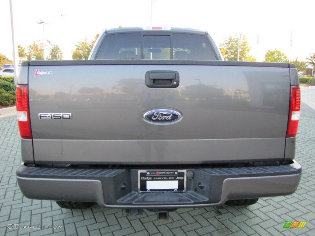 2006 F150 FX4 SuperCrew 4x4 - Dark Shadow Grey Metallic / Black photo #4