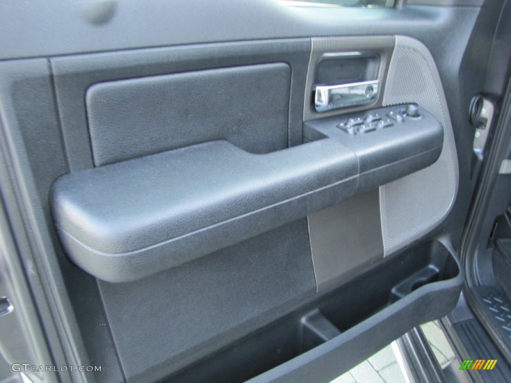 2006 F150 FX4 SuperCrew 4x4 - Dark Shadow Grey Metallic / Black photo #12