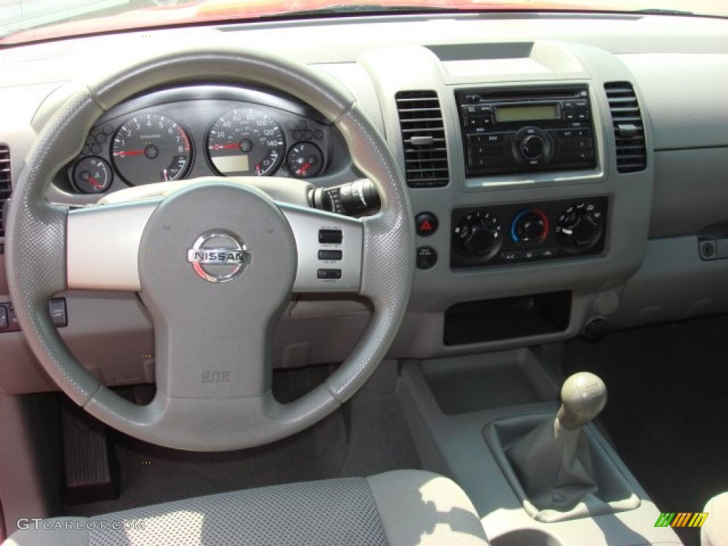 2008 Nissan Frontier SE Crew Cab Steel Dashboard Photo #53969236