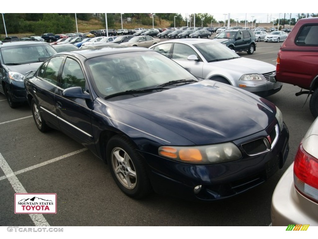 2002 Bonneville SE - Dark Blue Metallic / Taupe photo #1