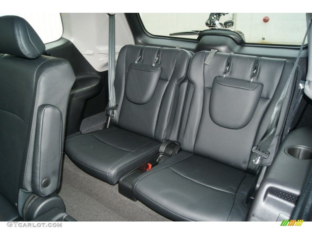 Black Interior 2012 Toyota Highlander Limited 4WD Photo #53970157