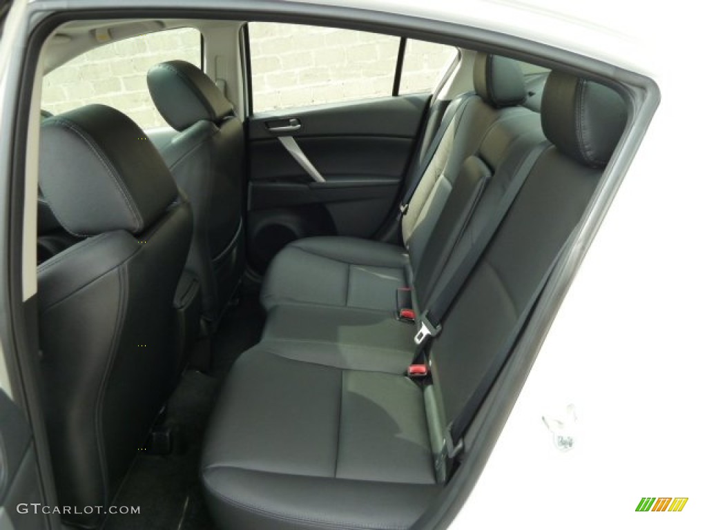 Black Interior 2012 Mazda MAZDA3 s Grand Touring 4 Door Photo #53970285