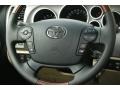 Sand Beige 2012 Toyota Sequoia Platinum 4WD Steering Wheel