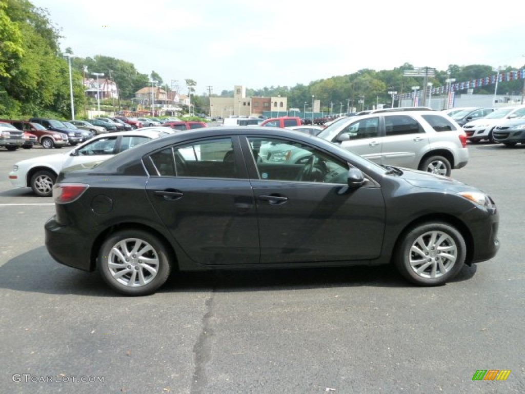 Black Mica 2012 Mazda MAZDA3 i Sport 4 Door Exterior Photo #53970411