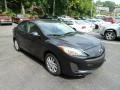 Black Mica 2012 Mazda MAZDA3 i Sport 4 Door Exterior