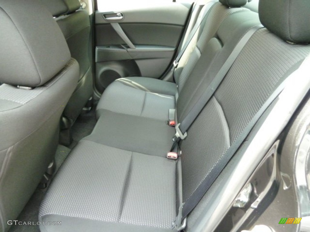 Black Interior 2012 Mazda MAZDA3 i Sport 4 Door Photo #53970465