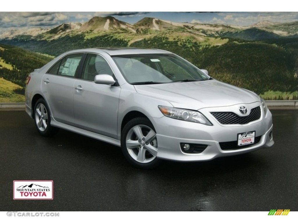 2011 Camry SE - Classic Silver Metallic / Ash photo #1