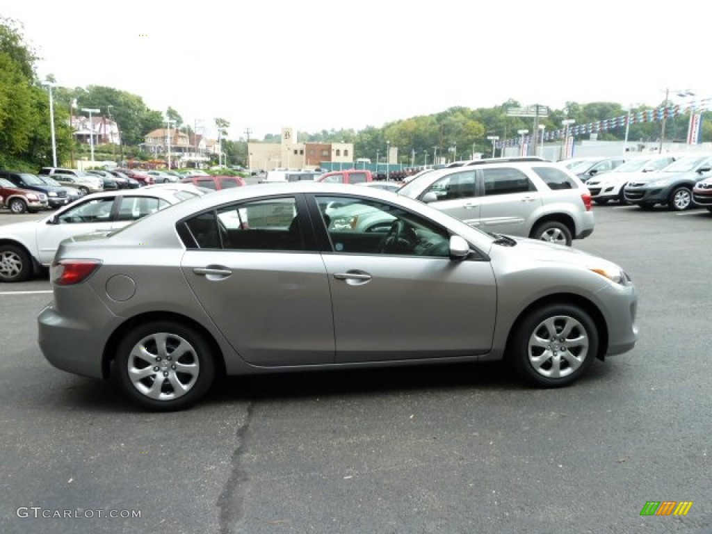 Liquid Silver Metallic 2012 Mazda MAZDA3 i Sport 4 Door Exterior Photo #53971320