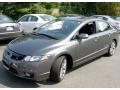 Polished Metal Metallic 2009 Honda Civic Si Sedan Exterior