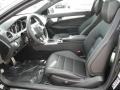 Black 2012 Mercedes-Benz C 250 Coupe Interior Color