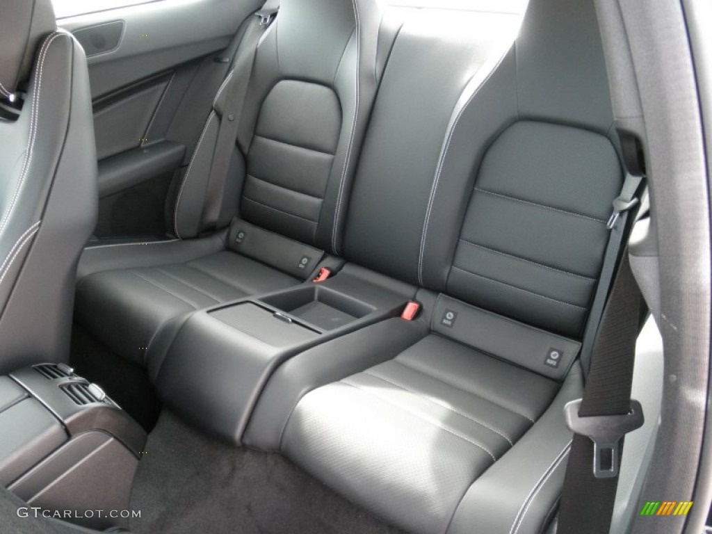 Black Interior 2012 Mercedes-Benz C 250 Coupe Photo #53971899