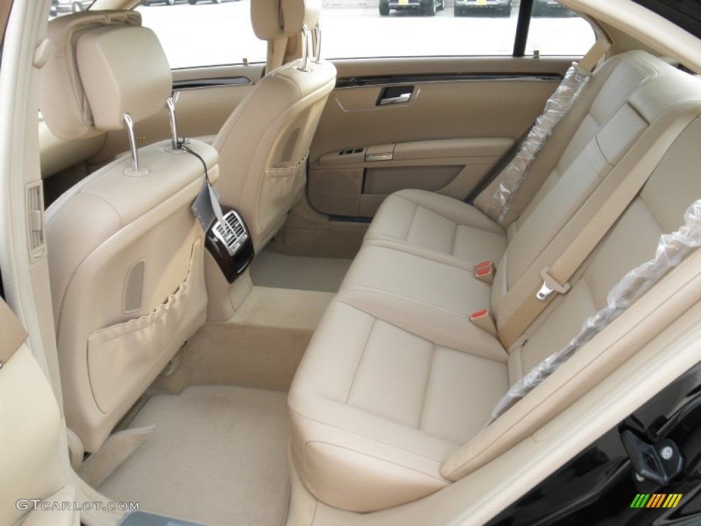 Cashmere/Savanna Interior 2012 Mercedes-Benz S 550 Sedan Photo #53972076
