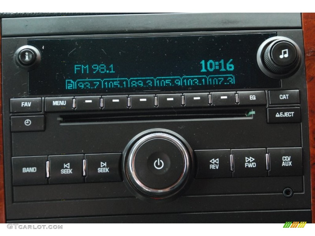 2009 Chevrolet Tahoe LT XFE Audio System Photo #53972324