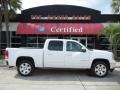 2008 Summit White GMC Sierra 1500 SLT Crew Cab  photo #1