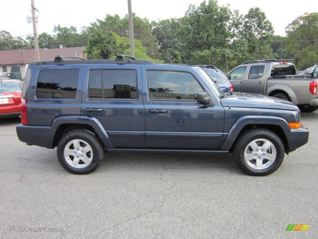 Modern Blue Pearl 2008 Jeep Commander Sport Exterior Photo #53972691